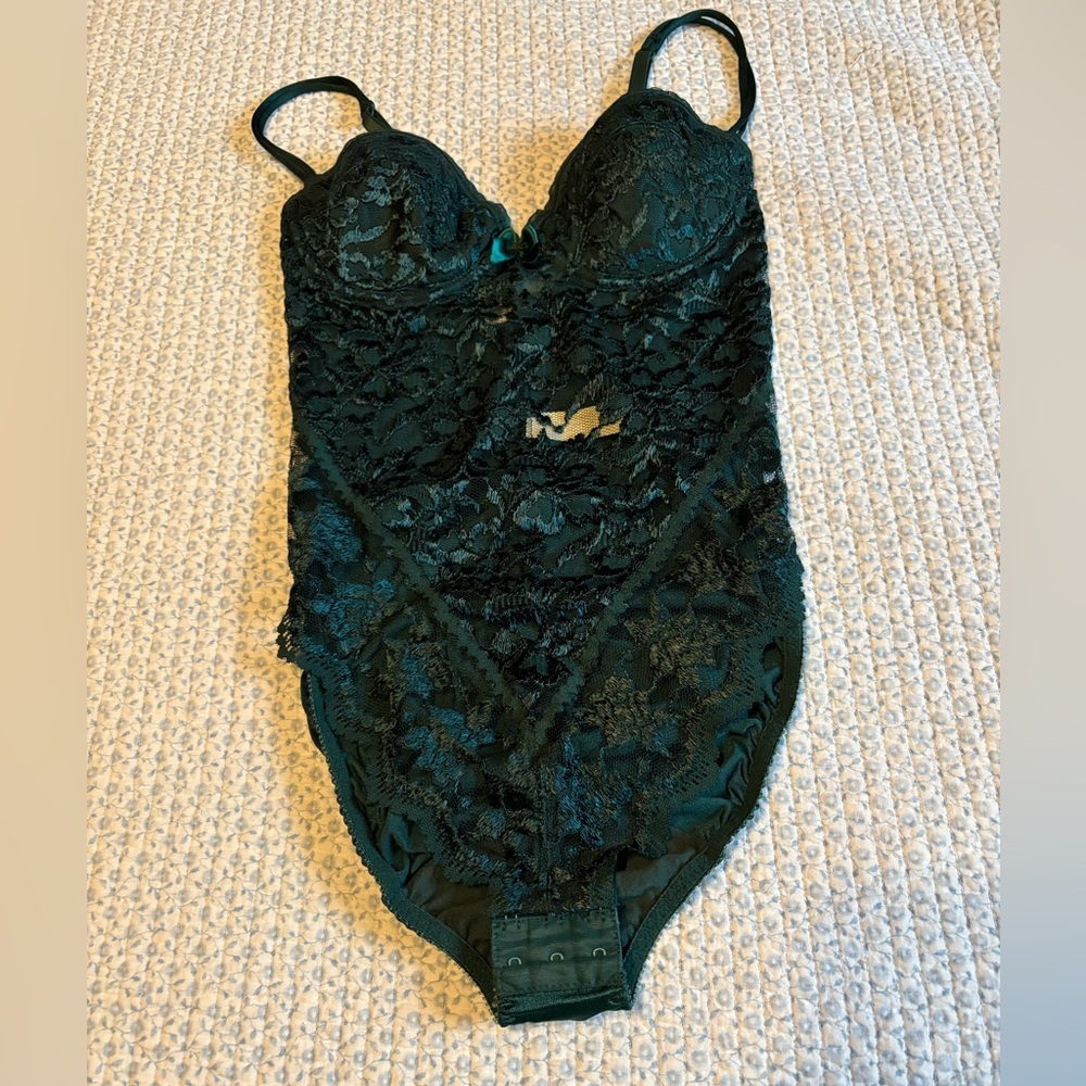 Victoria’s Secret Vintage Teddy Lace Bodysuit